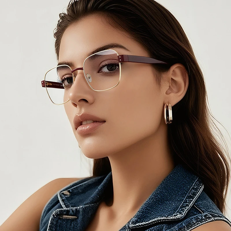 

Новый модный овальный дизайн, очки с защитой от синего света, настраиваемые очки по рецепту для женщин, очки для чтения 3180