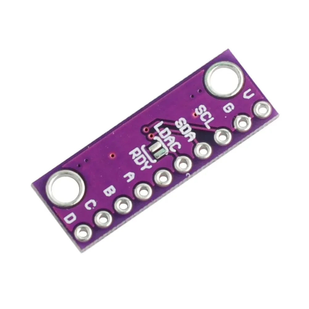 5PCS GY-MCP4728 12-Bit DAC Module with EEPROM High Precision Digital to Analog Converter Board for Arduino Development DIY Kit