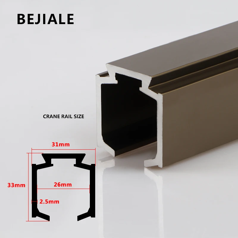 BEJIALE Sliding Door Pulley Sliding Door Pulley Silent Wooden Door Track Pulley Kitchen Balcony Inclined Plane Pulley