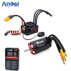 Rocket V2 impermeabile 3660 4250KV 3660KV 3200KV 2800KV motore Brushless 80A 60A Brushless ESC Combo Set per 1/8 RC Car