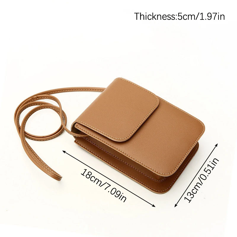 New Mini Touch Screen Phone Bag Crossbody Bags Women Shoulder Wallet Women\'s Bag Mobile Wallet Card Holder 8 color Messenger Bag