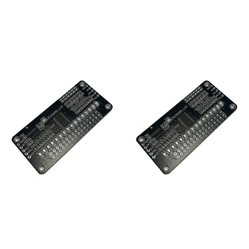 【GIFT】2X PCA9685 Module MCU Driven 16-Bit LED Driver Solution Development Verification Board 16-Bit PWM Module