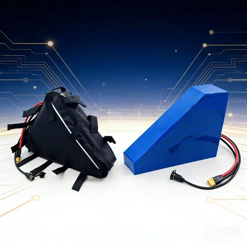 72V 20AH/30AH40AH Triangle Lithium Battery for Electric Scooter & E-Bike – High Power 2000W 3000W Compatible – Long Range Rech - view 2