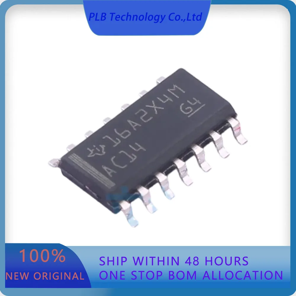 SN74AC14DR SN74AC14  Schmitt Trigger 6 10ns@5V50pF 2uA 2V~6V SOIC-14 Inverters Original Stock