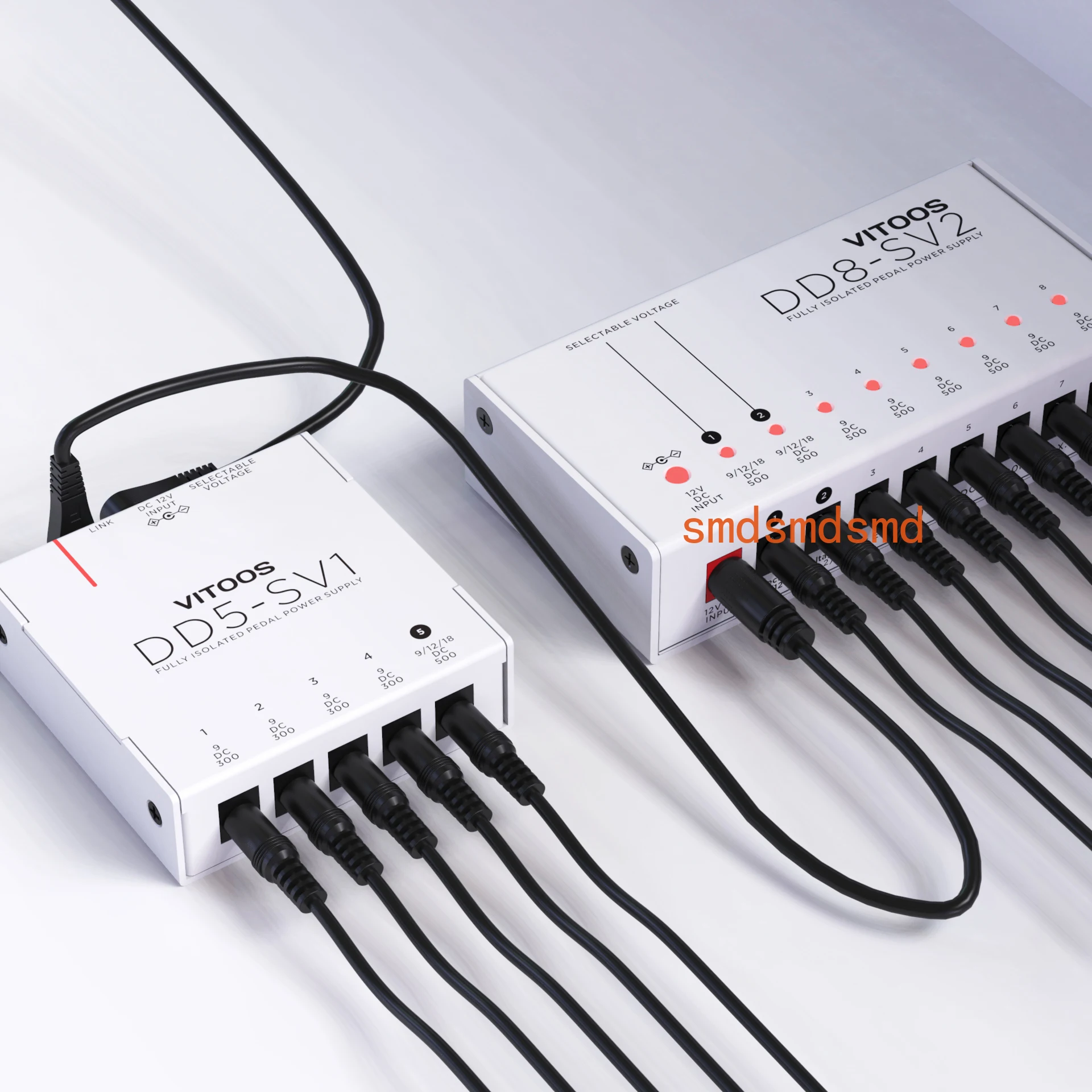 VITOOS DD5-SV1 effect pedal power supply fully isolated Filter ripple Noise reduction High Power Digital effector
