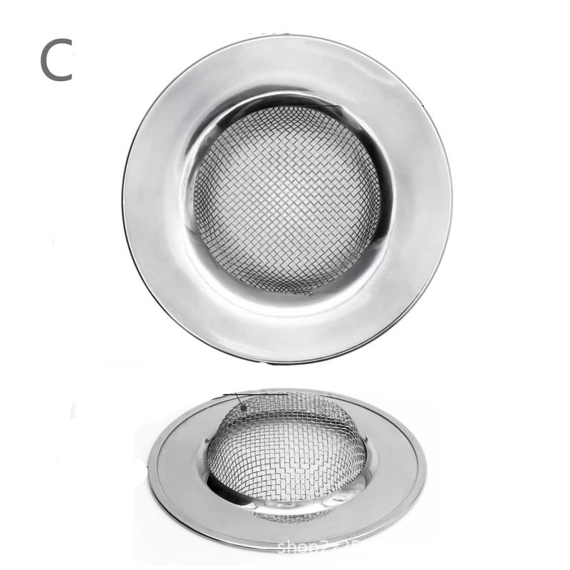 Finoio per lavello in acciaio inossidabile filtro a maglie a maglie cucina a maglietta per maggior parte del lavandino cucina