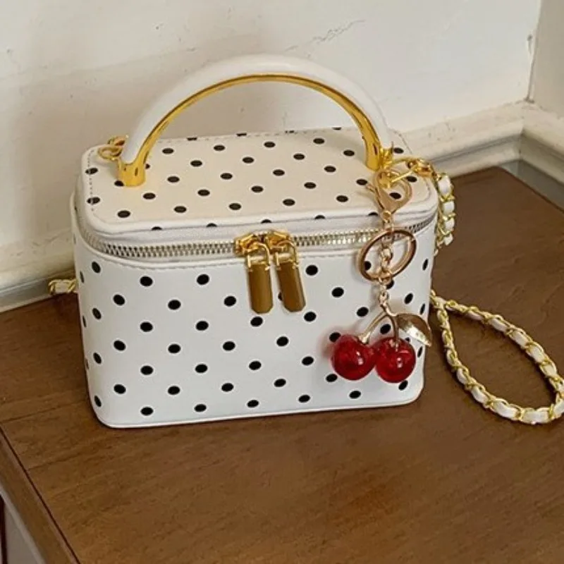 Bolso de hombro versátil y moderno estilo occidental, edición coreana Xiaoxiang Storm Point, ideal para el día a día.