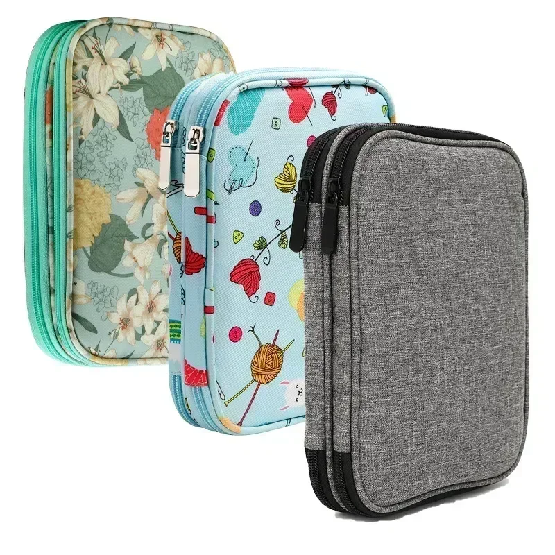 Sewing Storage Boxs Knitting Bag Zipper Oxford Crochet Bag Accessories Scissors Ruler Knit Organizer Arts Crafts Homes Garden