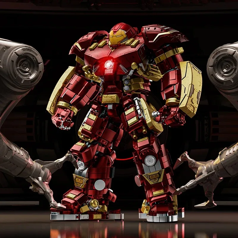 Superheroes MOC Building Blocks  Marvel Iron Man Bricks Set Room Ornament DIY Toys Christmas Gifts for Kids Boys Adult