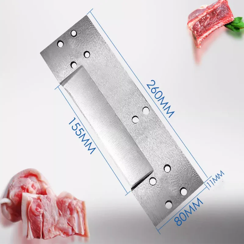 دليل اللحوم المجمدة العظام المنشار قطع آلة تقطيع الساق القاطع الأسماك الأضلاع العظام الشريط المقصلة آلة قطع #2