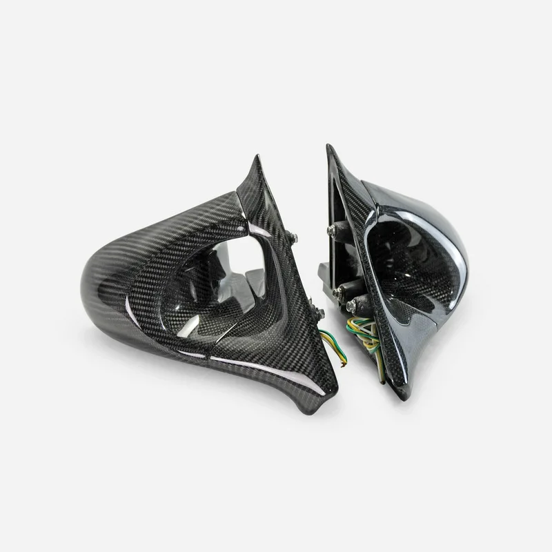 

SAAR Suitable for Nissan Skyline R32 Carbon Fiber Modification Parts GND Electric Rearview Mirrors Left and Right Bullet Reversi
