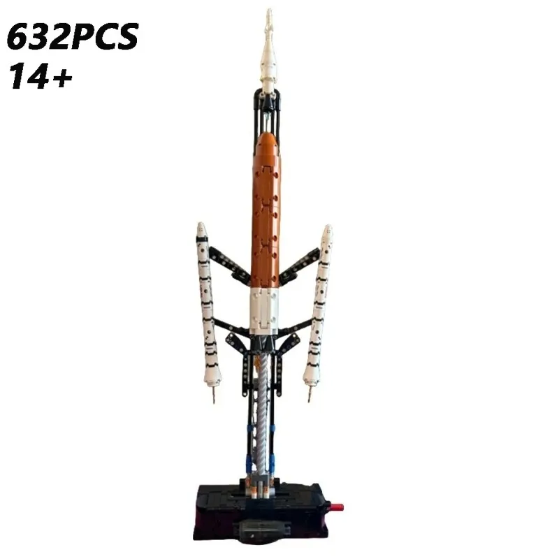 

Artemis Space Launch System Rocket Building Blocks Compatible 42221 Space Launch Theme Bricks Construction Toy for Kids Gifts