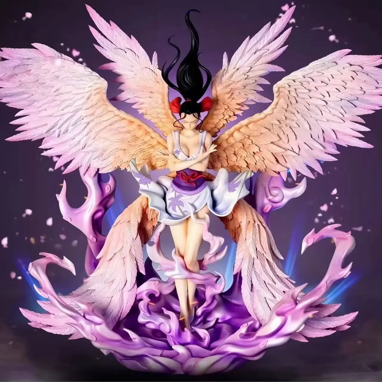 IN VOORRAAD JT speelgoed Een Stuk Anime Figuren Nico Robin Figuur 6 Vleugels 2 Hoofden Versie Robin Collectible Model Ornament Geschenken speelgoed