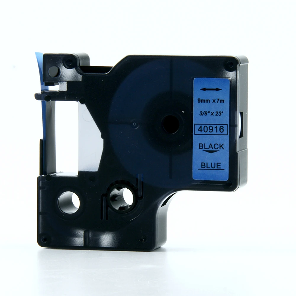1Pack 40913 Compatible Dymo D1 Tape 40913 40918 40916 40910 40923 40922 9mm Label Tape for Dymo LabelManager 160 280 Label Maker