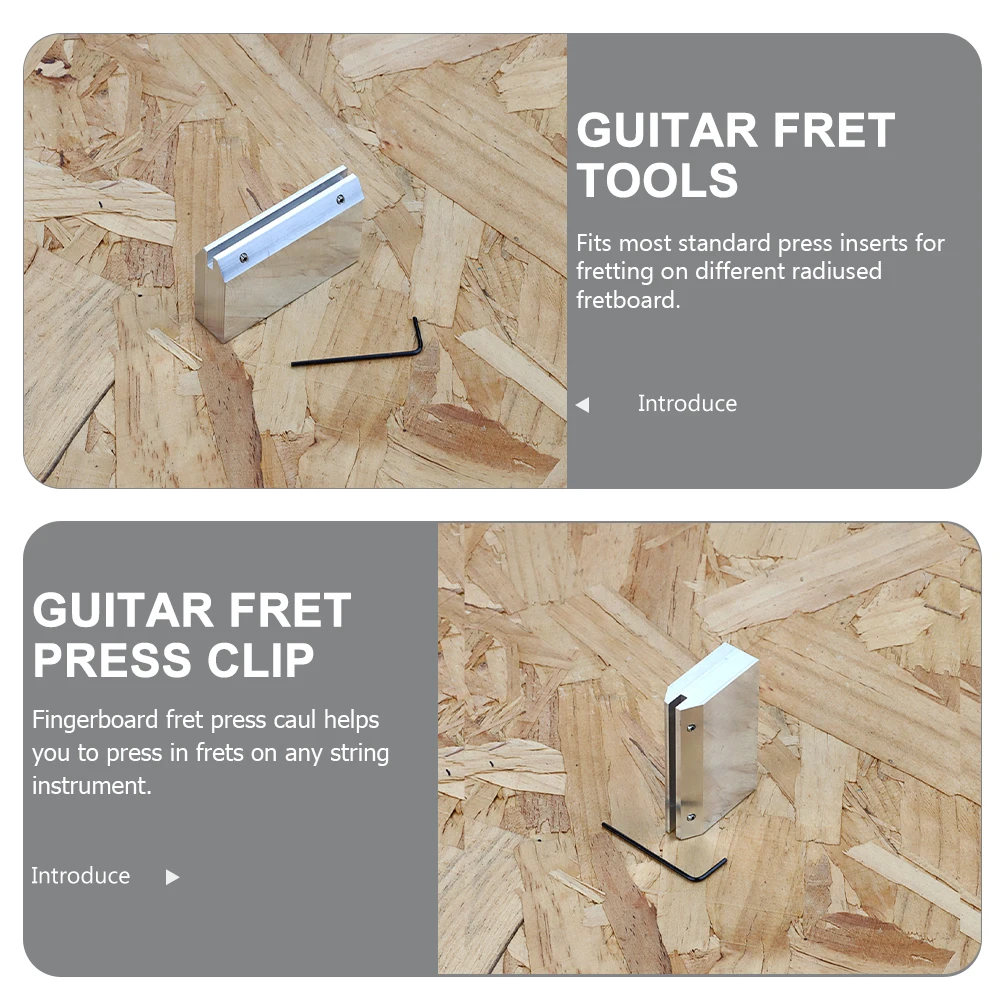 

Professional Guitar Fret Press Tool for Electric Bass Repair Simple Accessories