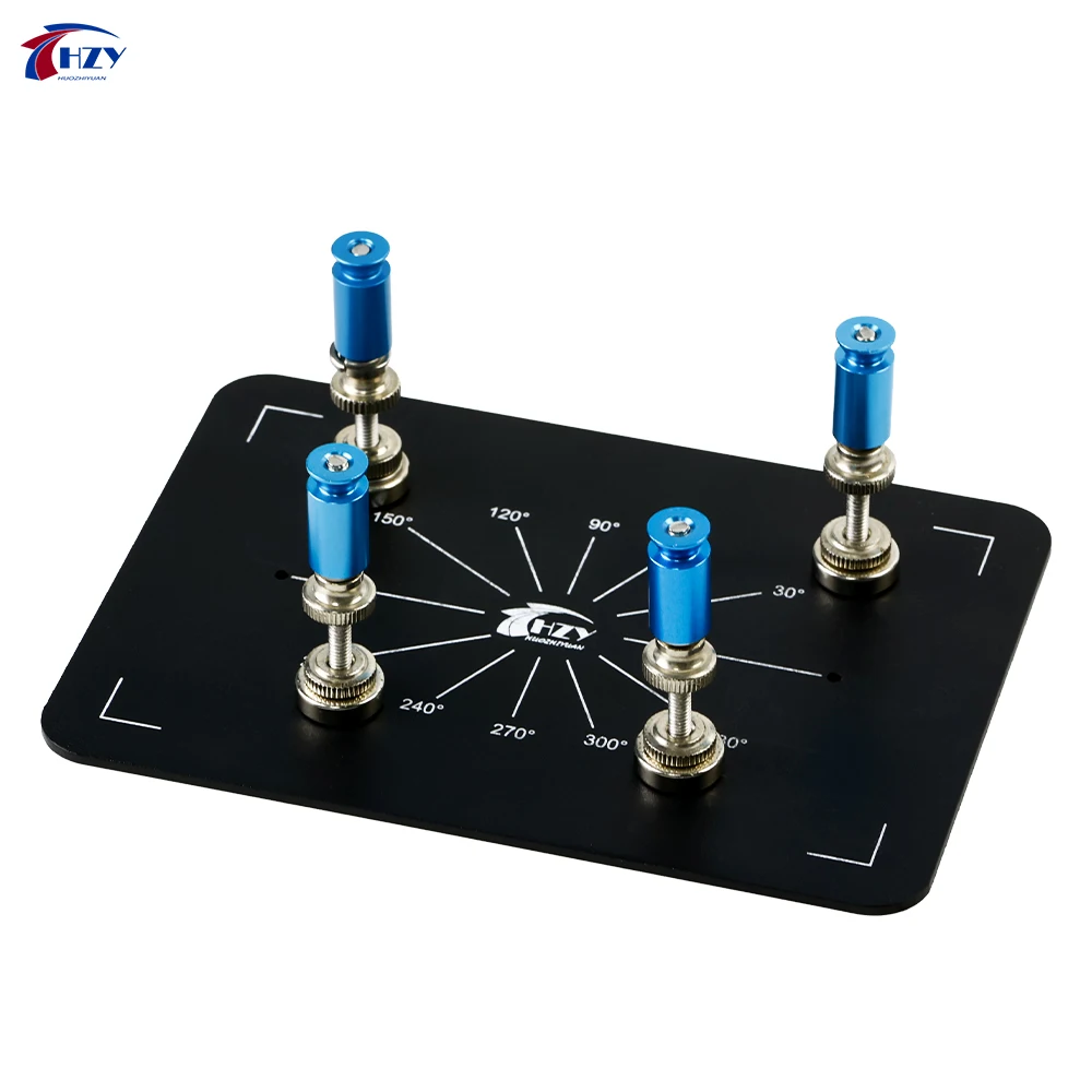 HZY Universal-Leiterplattenhalter Lötplattform mit Magnetfuß, fester Klemme, verstellbar für Leiterplatten-Elektronik-Reparaturset – Detail 8