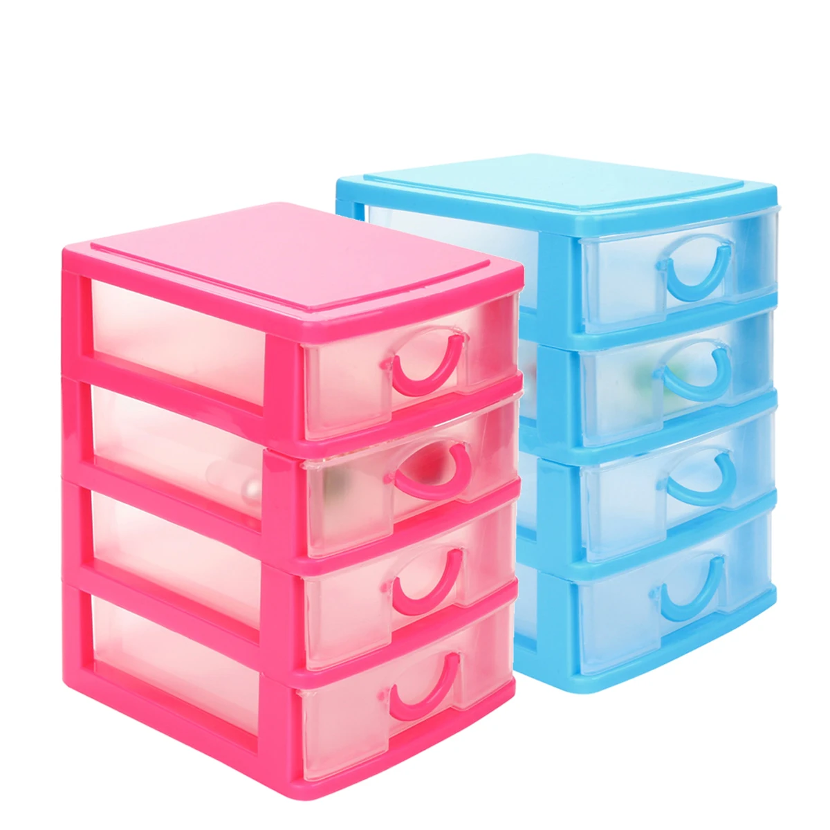 Hot Selling Durable Plastic Mini Desktop Drawer Sundries Case Small Objects Jewelry Newest Makeup Organizer Storage Container