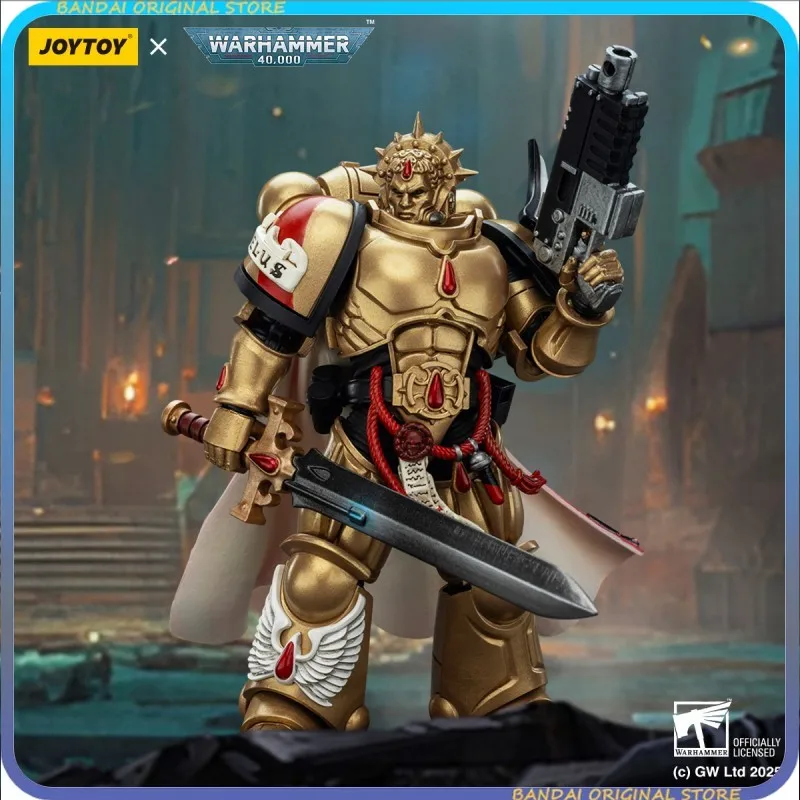 【New product】JOYTOY Warhammer 40K Blood Angels Captain with Heavy Bolt Pistol & Power Sword 1/18 soldier figurine Pre-sale
