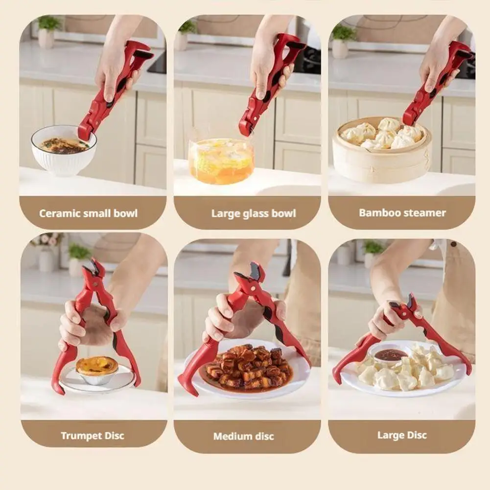 3 في 1 مكافحة تحرق كليب السلطانية كليب مكافحة زلة المشبك المطبخ كليب لوحة كليب تبخير طبق العزل رفع لوحة كليب السلطانية #6