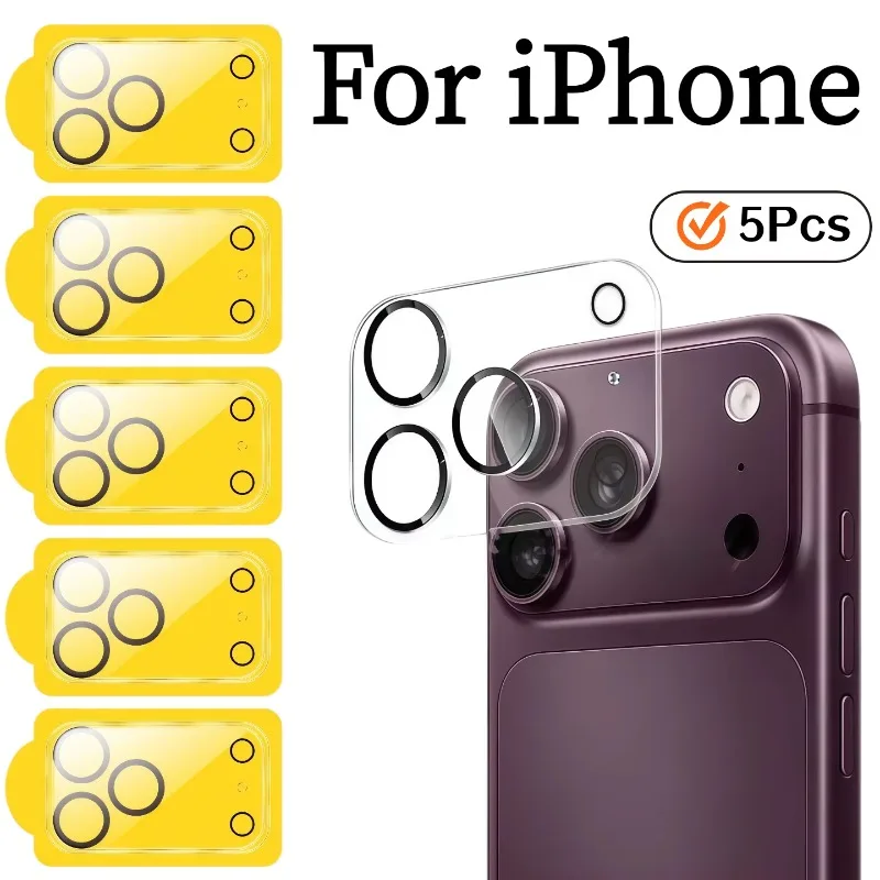 1-5 1-5 Packs Rear Camera Lens for IPhone 18Pro Max17 16 15 14 13 12 11 Mini with 9H Tempered Glass Shockproof Protection Flip Cap - Aliexpress Deal