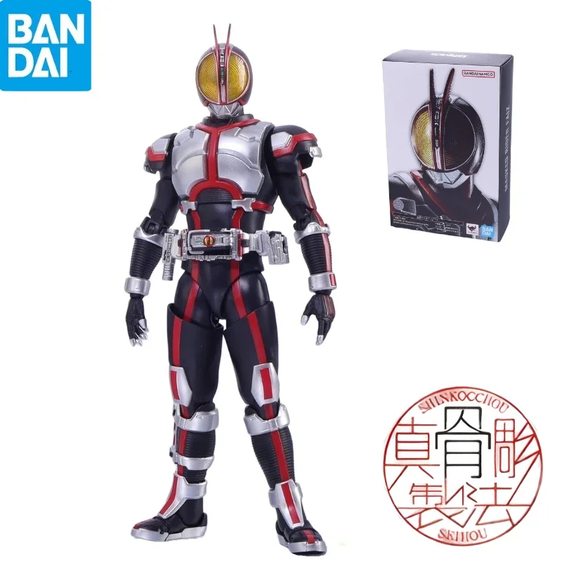 In Stock Original Bandai S.H.Figuarts SHF Tokusatsu Masked Rider Faiz Action Figure Toys Collection Model Gift