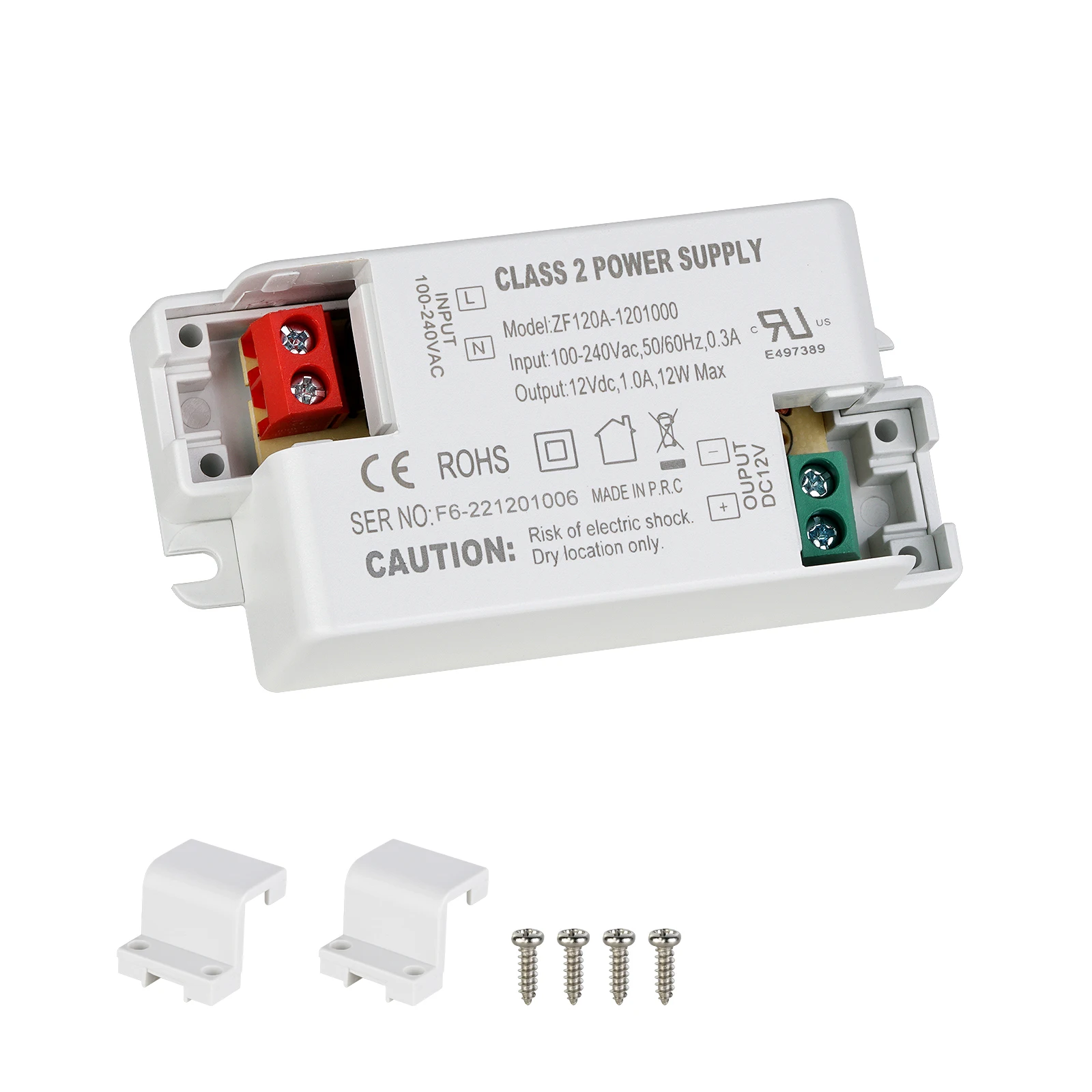 LED ドライバートランス電源 100V 240V AC から 12V 24V DC LED