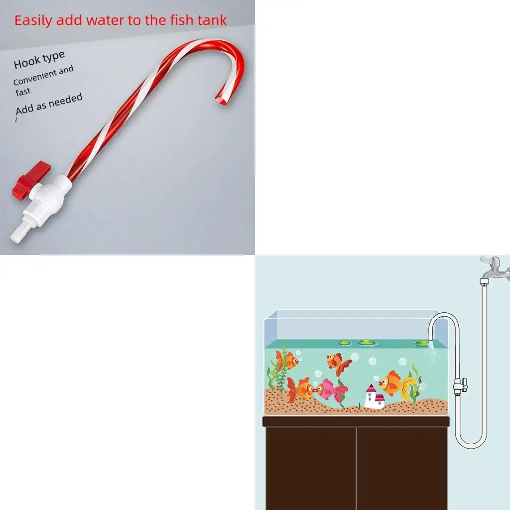 Aquariums Water Transfers Hose with Ergonomic Safe Materials for Precise Level Control