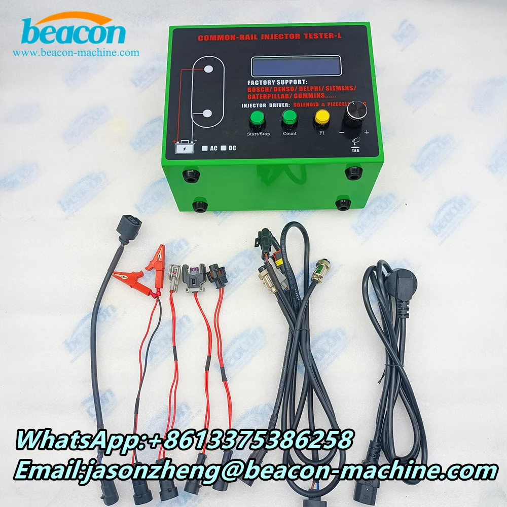 New Product CR1000L Diesel Common Rail Injector Tester + S60H Injector Nozzle Tester Tool