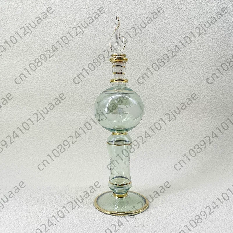 Egyptian Specialty Perfume Bottle 15cm Essential Oil Bottle Travel Souvenirs Glass Ornaments Home Decoration