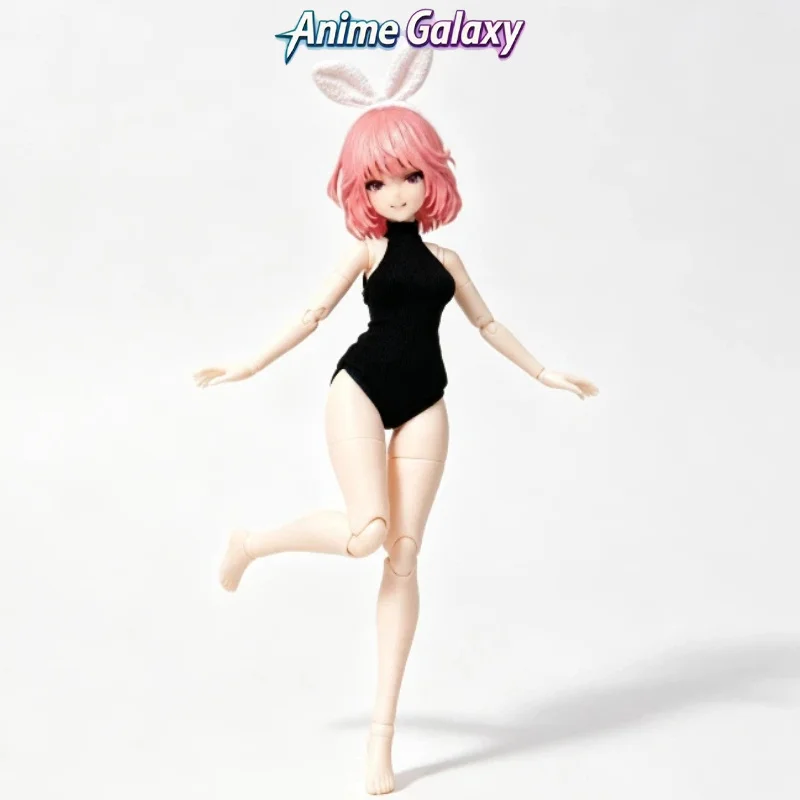 1/12 Scale 12 Points Bjd Mecha Girl Irene Doll Outfit Moon Body Sexy Summer One‑Piece Swimsuit Figure Costume