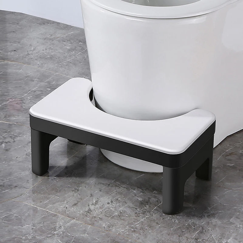 

Toilet Seat Stool Ottoman Step Stool Thicken Non-slip Portable Stool Home Adult Constipation Poop Step Stool Bathroom Supplies