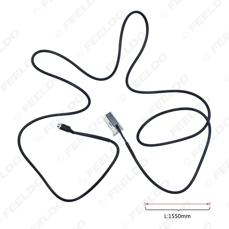 Car 12pin Female Interface Wire AUX Audio Input Cable For Peugeot 307/308/407/408/507 Citroen Triumph Sega C2/C5/RD4