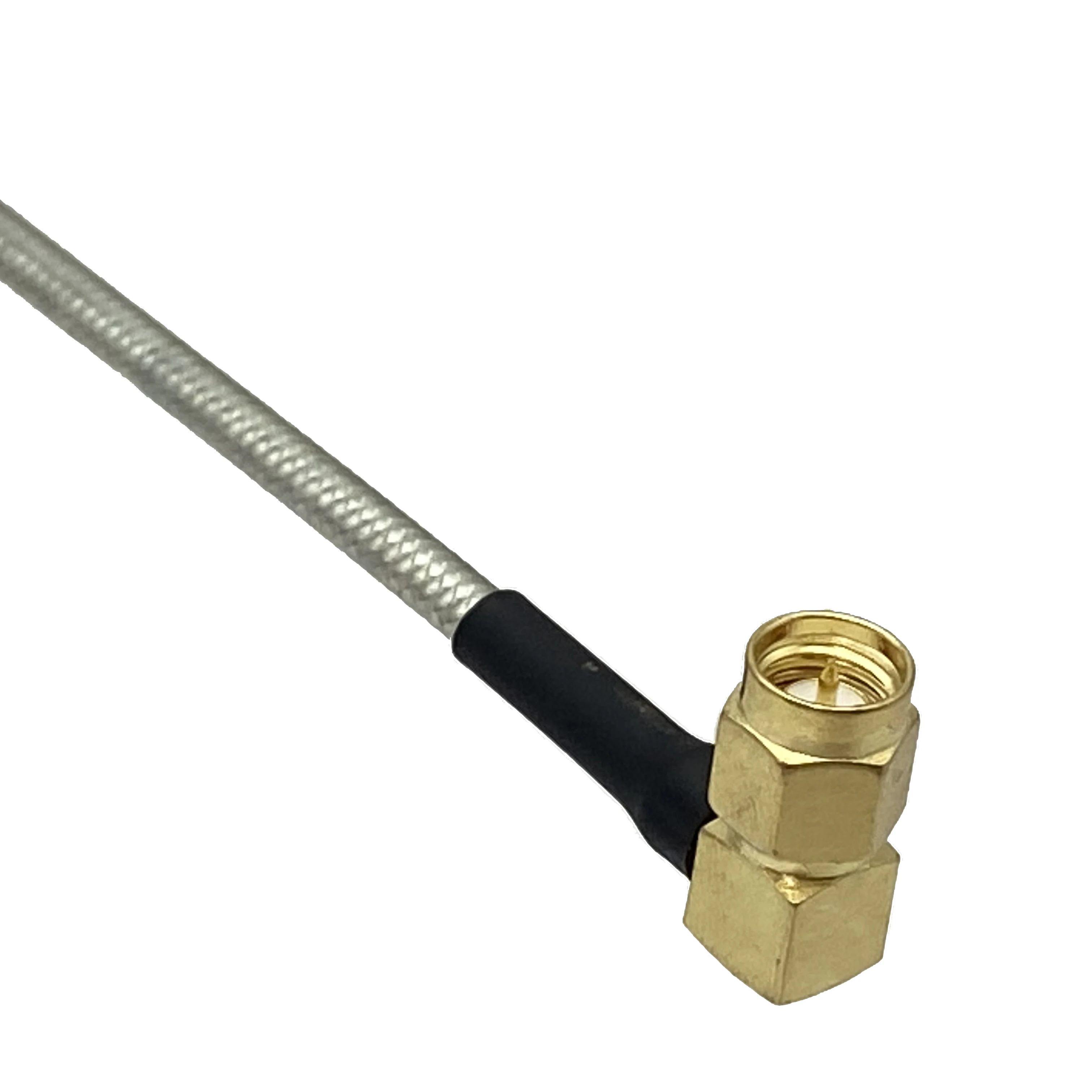 1pce SMA Male Plug RA to SMA Male Right angle RG402 0.141\