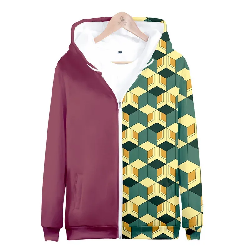 DY20Anime Twelve Kizuki Kokushibou Douma Толстовка Косплей Rui Куртка Пальто Мужские толстовки25