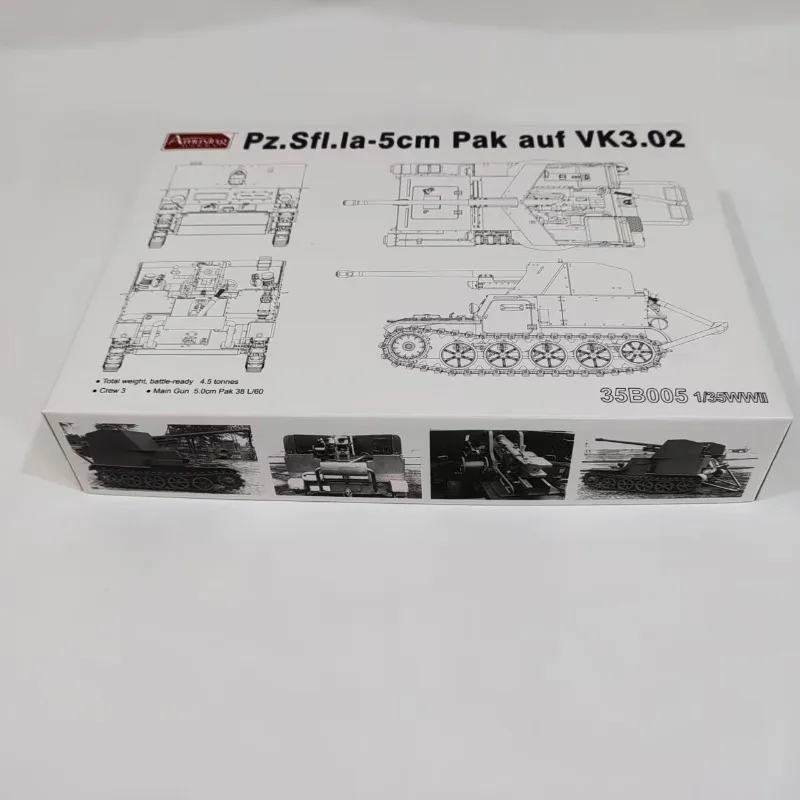

Amusing Hobby Assemble Model Kit 35B005 1/35 Pz.SfL. LA-5cm PaK Auf VK3.02 Tank Destroyer