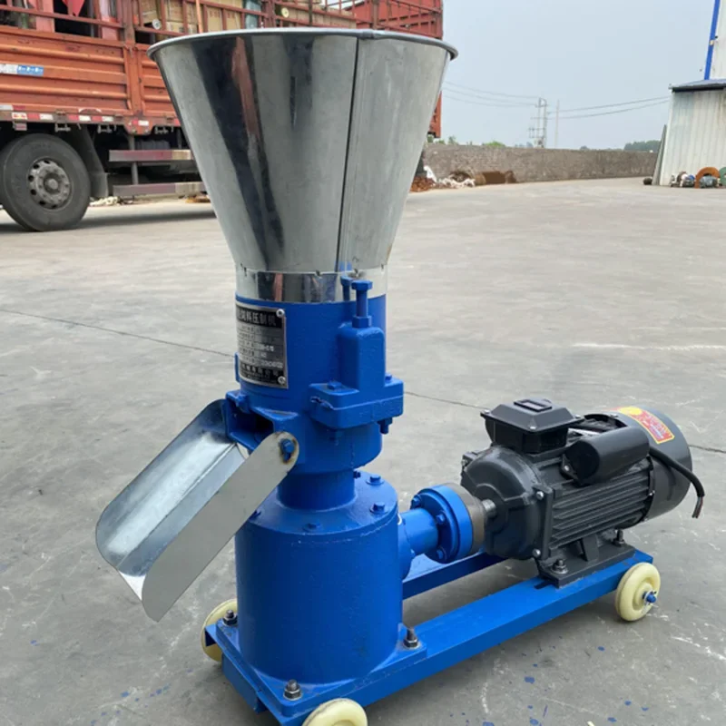 Feed mill mixer pellet making machine new 25 hp 15 hp ring die animal feed pellet mill machinery