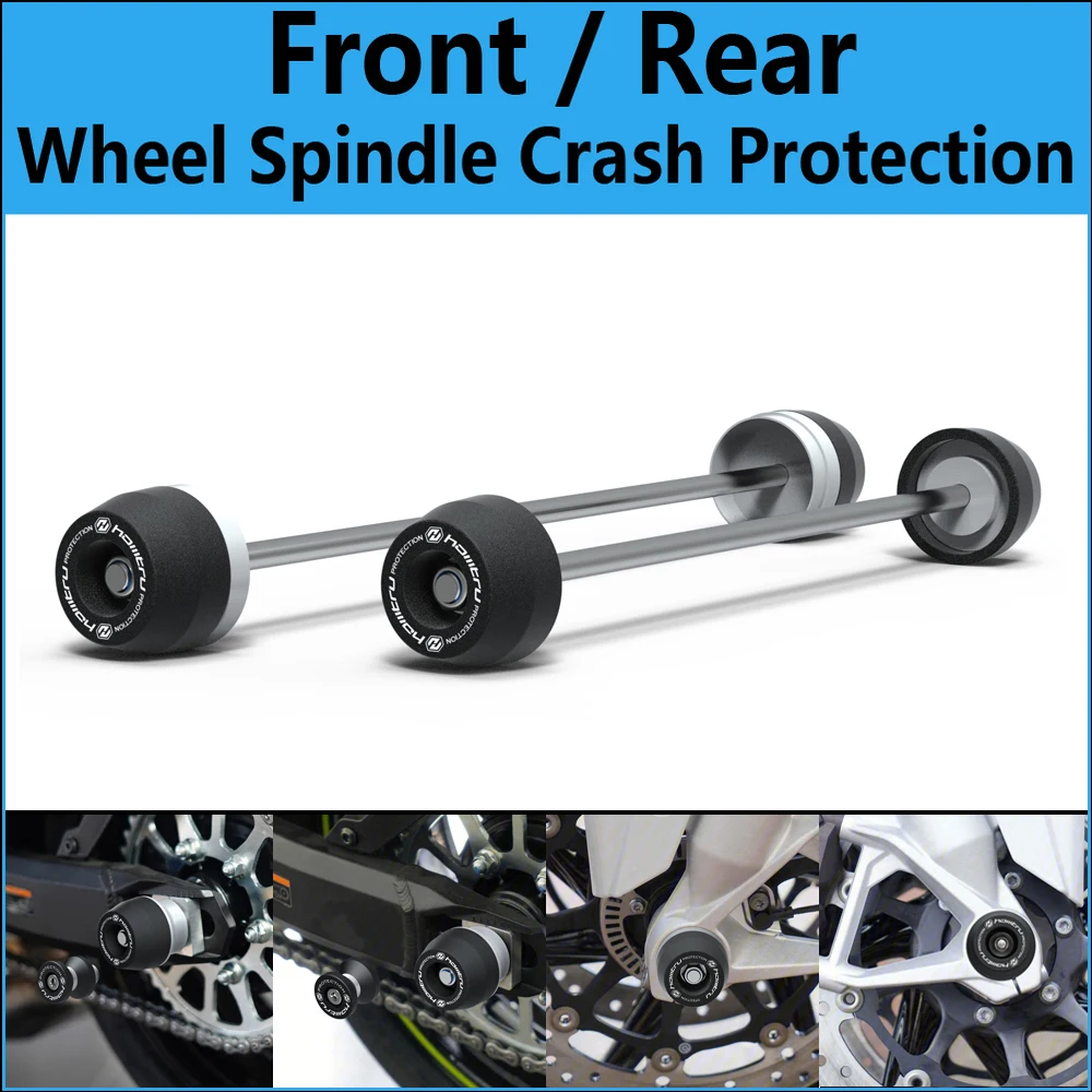 

Front Rear wheel Spindle Crash Protection For Ducati Multistrada 950 950S/1200 Enduro/1200 Enduro Pro/1260 Enduro Pro 2016-2021