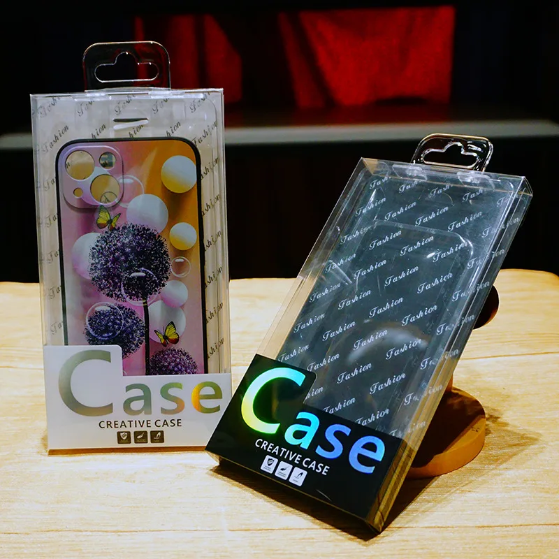 

Phone Case Packaging Box Retail Phone Cover Package Box 4.7-6.9 Inch Clear Blister PVC Box,100Pcs, 200Pcs, 500Pcs