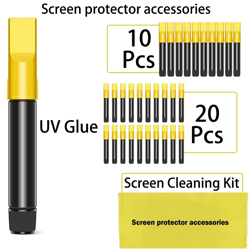 UV Glue For Screen Protector accessories UV Glass For Curved Screens Phone Specific Liquid Glue Low Odor Wholesale