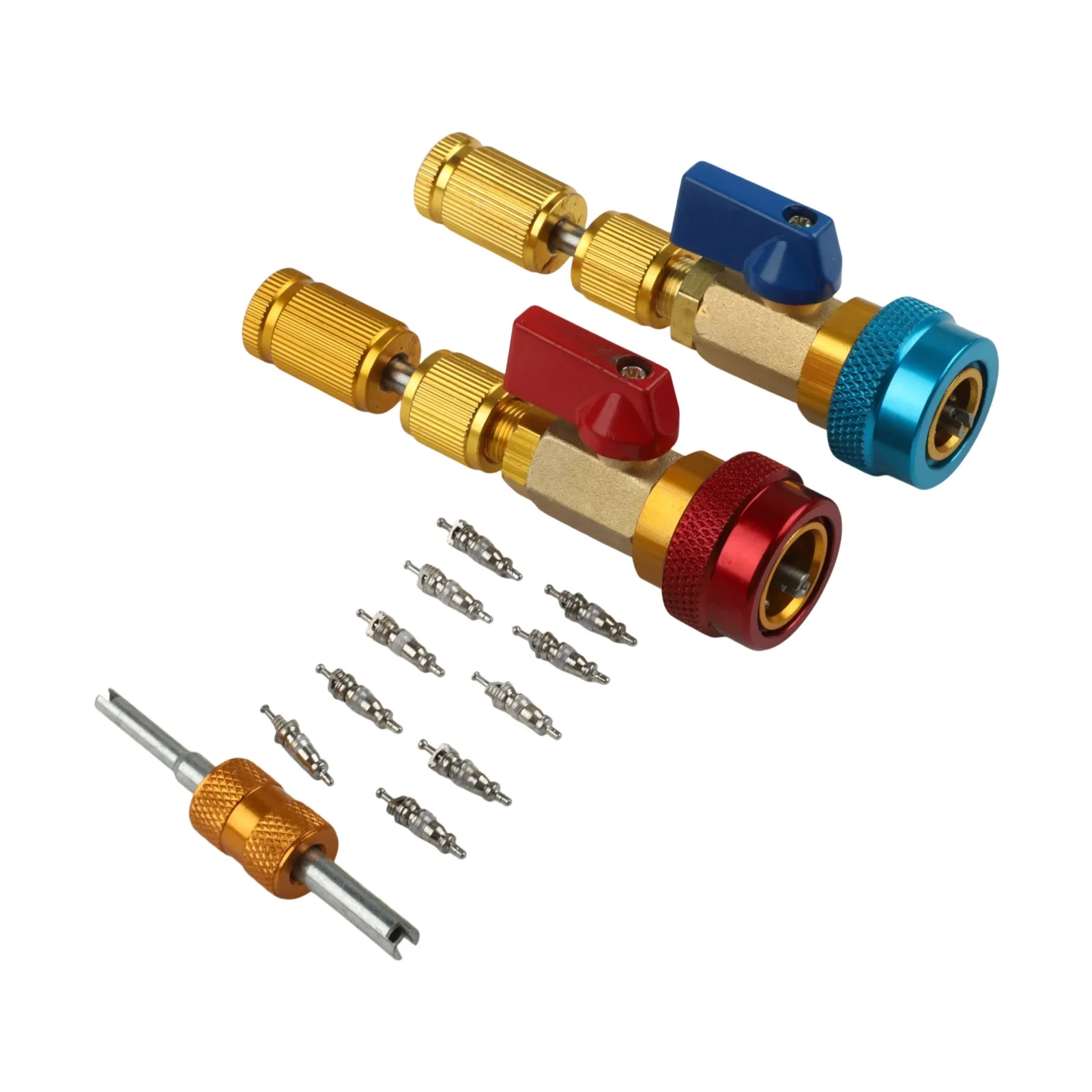 Low Pressure Tools Automotive Maintenance Tools Quarter Turn Valve Comprehensive Maintenance Kit For R134A Valves
