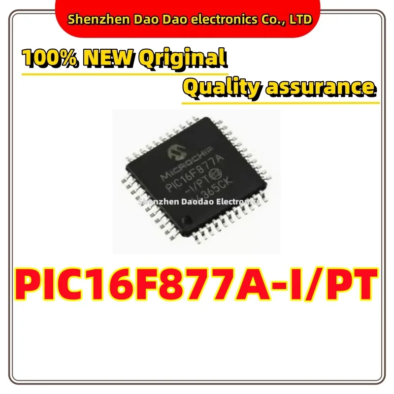 

PIC16F877A-I/PT PIC16F877A-E QFP-44 Microcontroller chip IC new original