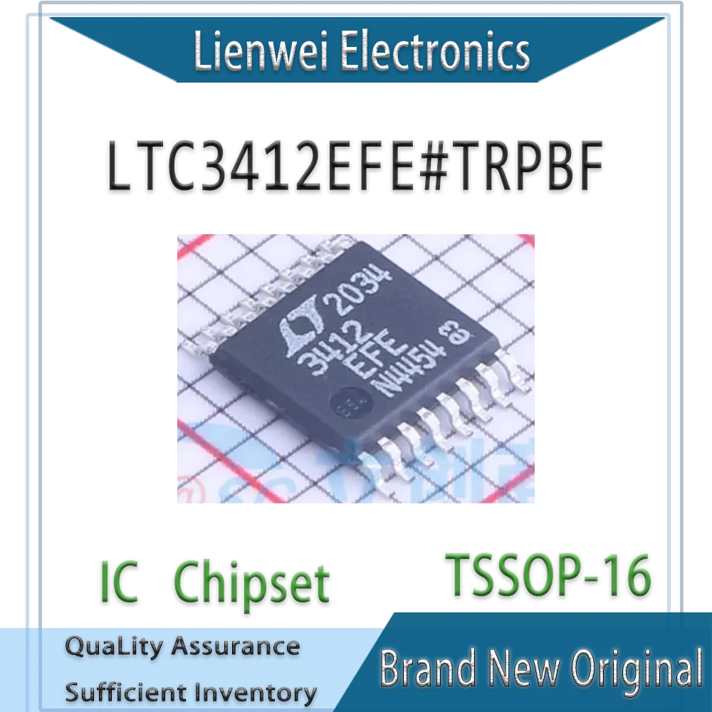 

100% New Original 3412EFE LTC3412EFE#TRPBF LTC3412EFE IC Chipset TSSOP-16