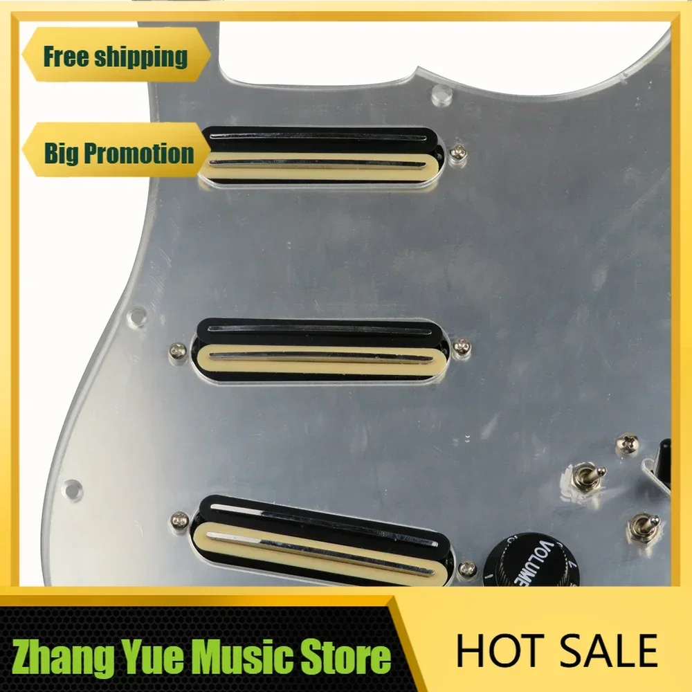 Q-X Music Store--guitar pickup fully loaded guard plate humbucking pickup multi-function push-pull single-cutswitch