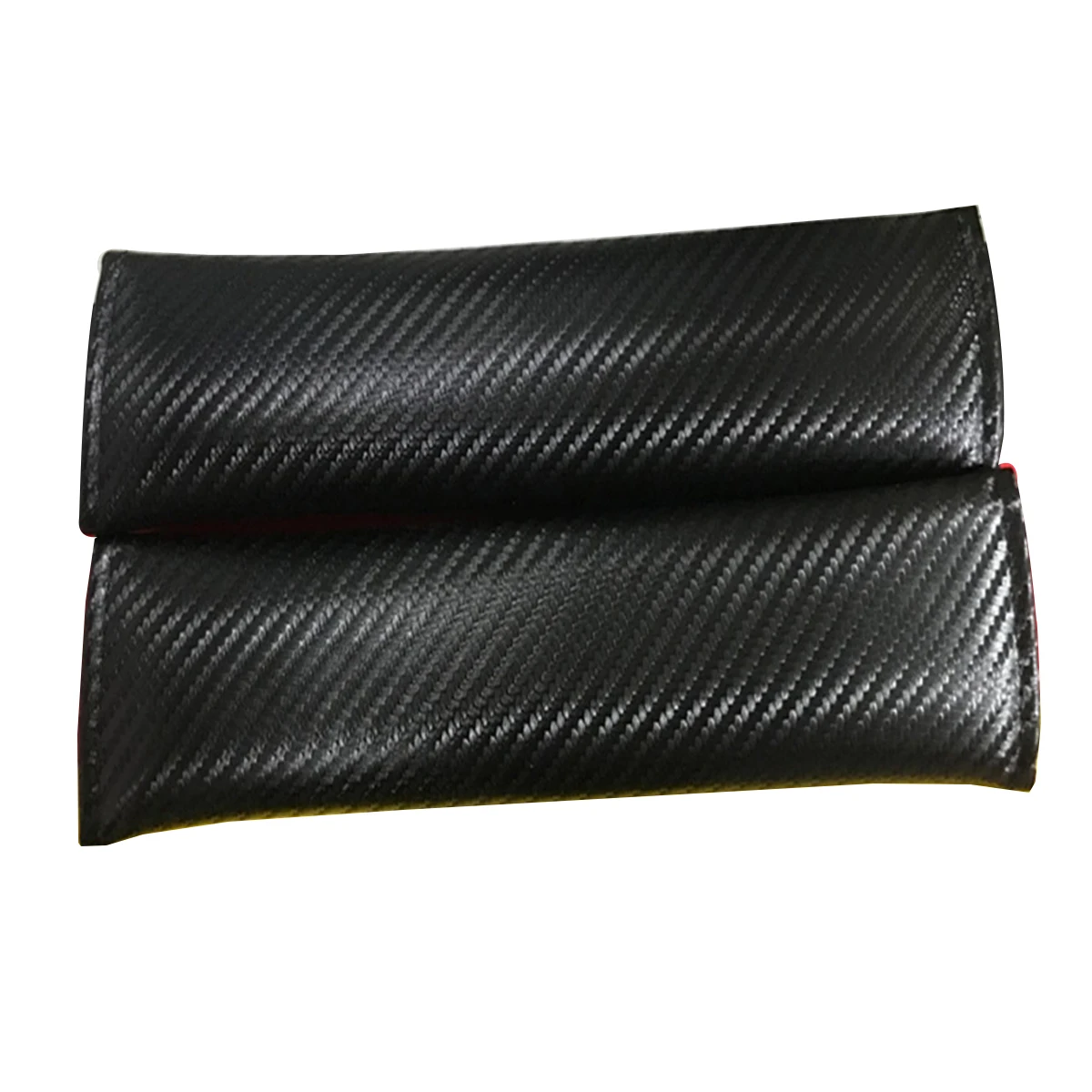 

2 pcs Carbon Fiber Cover Safety Belt Protector for Car Accessories Luxurious Appearance Comfortable Straps