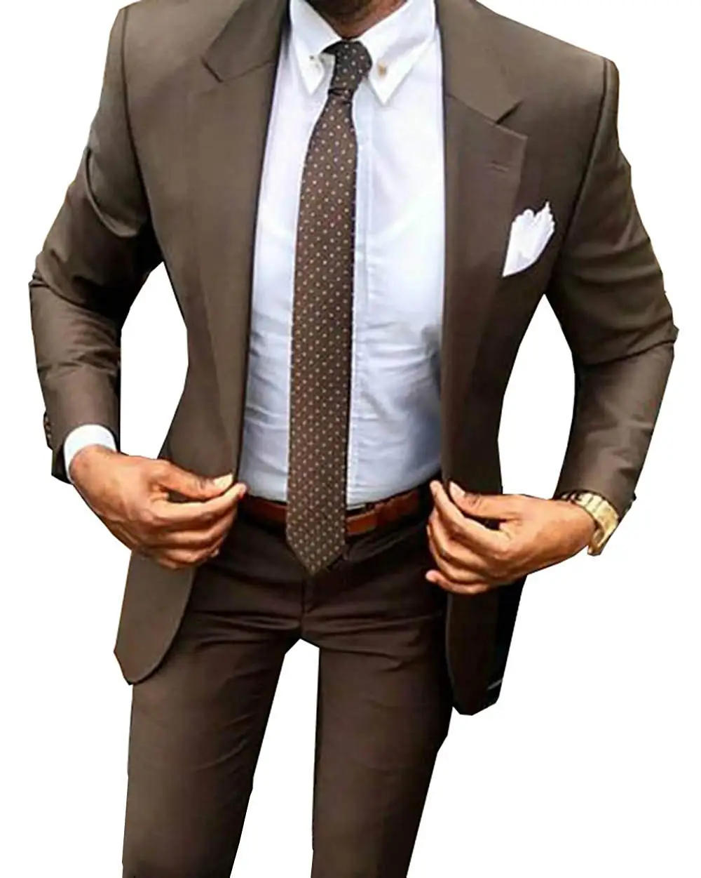 ピークラペル付きメンズ軽量ブレザー、ビジネスオフィスコート、3ピースベストとパンツ