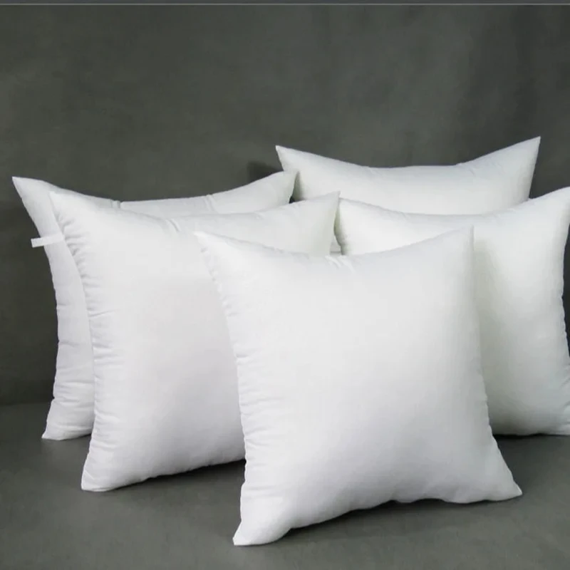 Simple Home Hotel Square Sofa Soft Comfortable Fluffy Seat Cushion Waist Pillow Non-Woven Pillow Core