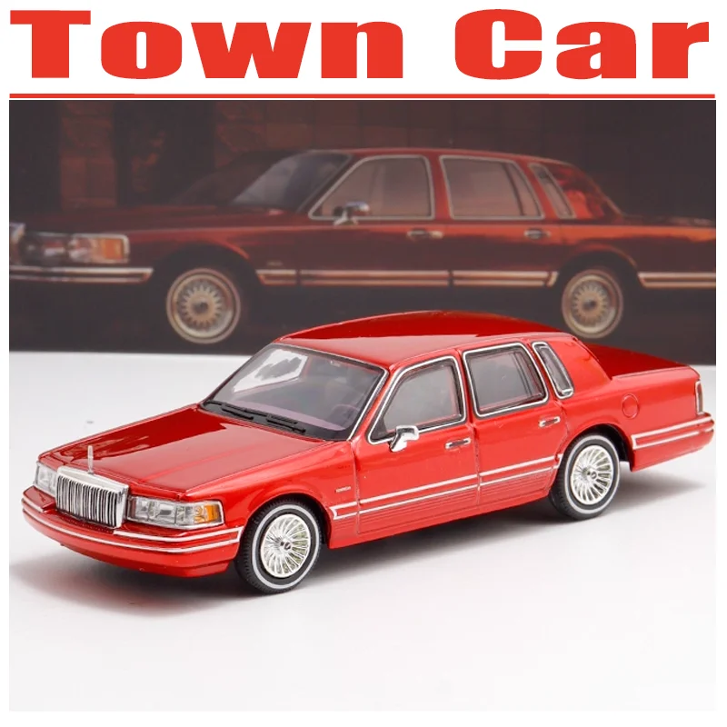 MK 1/64 3.0 Town Car Alloy Toy Motor Vehicle Diecast Metal Model Prezenty