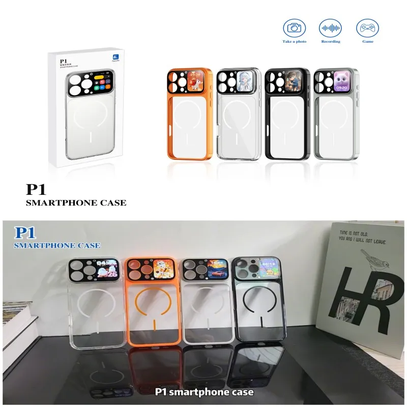 

Чехол для смартфона iPhone 16 Pro Max: съемка фото, запись аудио, игры, переключение между несколькими обоями, прокрутка экрана