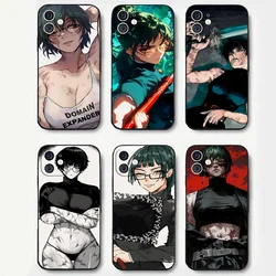 Maki Zenin Jujutsu Kaisen Phone Case Silicone Soft For IPhone 16 15 14 13 12 11 Plus Pro Max Plus