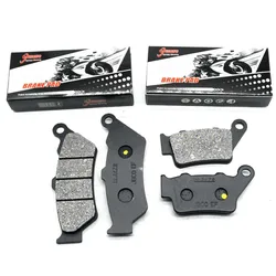 For HONDA CB500 1997 CB500S 97-1998 CBR250R 2011-2023 NX650 Dominator 1997 1998 Motorcycle Front Rear Brake Disc Pads Kits Set